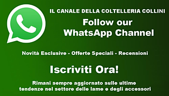 Entra nel Canale WhatsApp Coltelleria Collini: Novità, Offerte e Consigli Esclusivi!