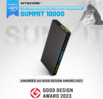 NITECORE SUMMIT 10000 Premiato con il GOOD DESIGN AWARD 2023