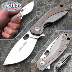  Viper - Lille Messer von Vox - Titanium braun Rahmenschloss - V5962TIBR - Messer