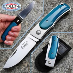 Fallkniven - U1 SlipJoint - Blauer Knochen - Messer