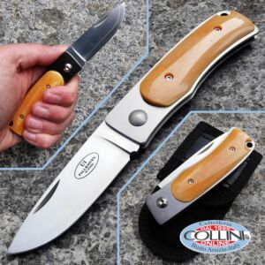 Fallkniven - U1 SlipJoint - Gelber Knochen - Messer
