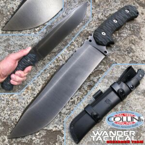 Wander Tactical - Godfather knife - Bowie Iron Washed Custom Edition - Messer