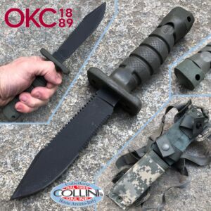 Ontario Knife Company - ASEK Survival System Foliage Green - 1410 - messer