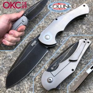 Ontario Knife Company - Carter 2Quared Titanium Flipper - 8876 - Messer