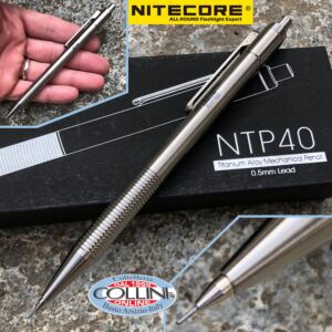 Nitecore - Bleistift mit Titankörper - NTP40 - taktischer Stift