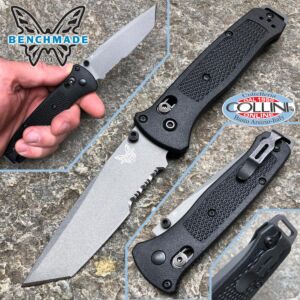 Benchmade - Bailout Knife - CPM-3V Serrated Tanto - 537SGY - messer
