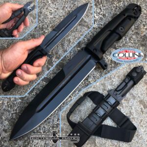 ExtremaRatio - Silente Knife Black - NOCS Polizia di Stato - Messer mit Mehrzweckzange