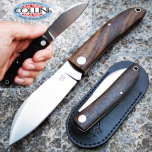 Fox - Livri SlipJoint knife - Ziricote Wood - FX-273ZW - messer