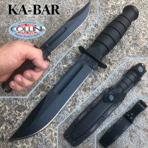 Ka-Bar - USMC Short knife black - 02-1258 - Kydex Sheath - Messer