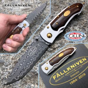 Fallkniven - PD Messer 35 Jahre - SGPS 67 Schichtstahl - Eisenholz - Messer