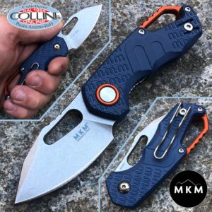 MKM - Isonzo knife clip point blu by Vox - MK-FX03-3PBL - Messer