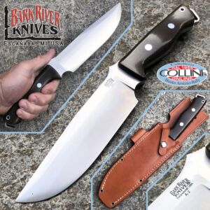 Bark River - Bravo Survivor knife A2 - Green Canvas - BA07116MGC - messer