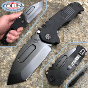 Medford Knife and Tools - Praetorian Scout M/P D2 knife - Black PVD Blade and Black G10 - messer