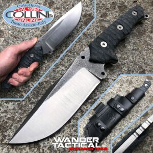 Wander Tactical - Haast Eagle Messer - SanMai V-Toku2 & Black Micarta - Einzelstück