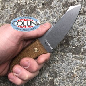 Corey Sar Fox - Camp Knife - Natural Micarta - messer