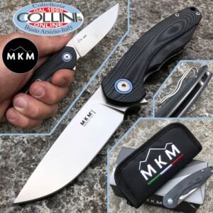 MKM & Viper - Timavo Flipper Knife by Vox - Black G10 - VP02-GBK - Messer