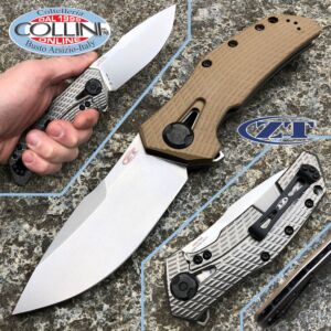 Zero Tolerance - Coyote Flipper Frame Lock Knife - Titanium - ZT0308 - Messer