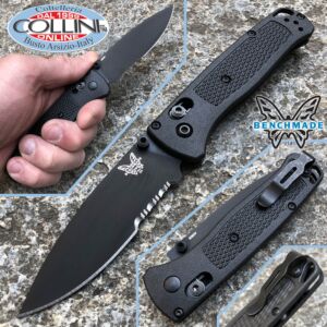 Benchmade - Bugout Axis - Black Serrated - 535SBK-2 -  Messer