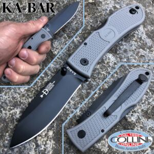 Ka-Bar - Dozier Folding Hunter Messer 4062GY - Grauer Zytelgriff - Messer
