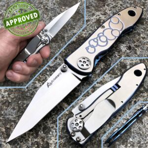 Allen Elishewitz - Custom Titanium Frame Lock - PRIVATE COLLECTION - handgemachtes Messer
