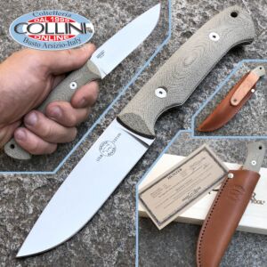 White River Knife & Tool - Hunter Olive Micarta Messer - HNT-MOD - Messer