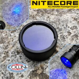 Nitecore - NFB25 - 25mm Blaufilter für P10 V2, MH12 V2 und MH12S - Zubehör LED-Taschenlampen