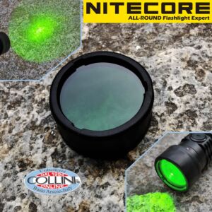 Nitecore - NFG25 - 25mm Grünfilter für P10 V2, MH12 V2 und MH12S - Zubehör LED-Taschenlampen