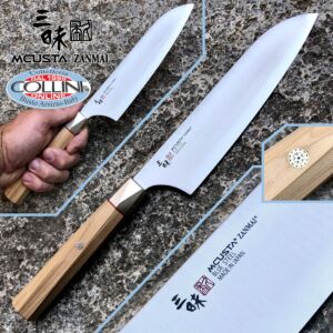 Mcusta Zanmai - Beyond des Santoku-Messers 18 cm - Aogami Super Steel - ZBX-5003B - Küchenmesser