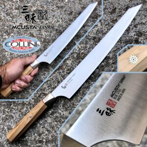 Mcusta Zanmai - Beyond Sujihiki-Schneidemessers 27 cm - Aogami Super Steel - ZBX-5011B - Küchenmesser
