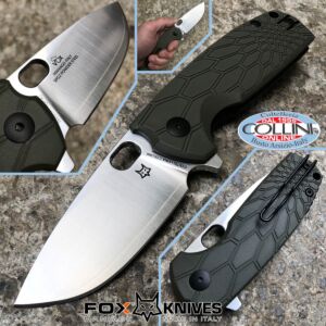 Fox - Core Messer von Vox - Special Edition aus SanMai SPG2 Stahl - Grün - CO-604-OD - Messer
