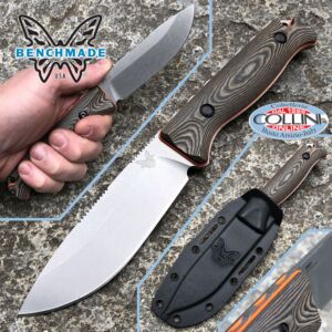 Benchmade - Sattel Mountain Skinner Messer CPM-S90V - 15002-1 - festes Messer