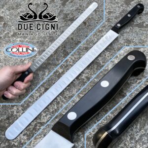 Due Cigni - Classic Line 2C - Lachsmesser mit Alveolen 30cm - 753/30 - Küchenmesser