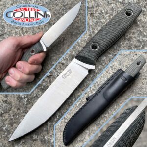 TRC Knives - Splinter 120 - M390 & Black Canvas Micarta - Messer