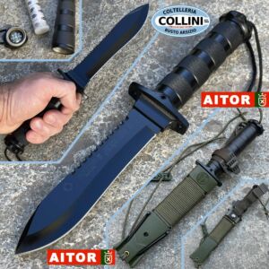 Aitor - Jungle King II Schwarzes Messer - 16013N - Messer