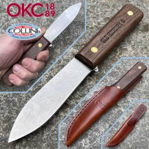 Ontario Knife Company - Fisch- und Kleinwildmesser mit Lederscheide - 7024 - Messer