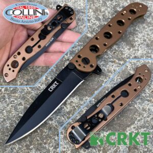 CRKT - Carson M16-03BK - Bronze & Black Oxide - Messer