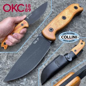 Ontario Knife Company - TAK 2 Messer - Lederscheide - 8664 - Messer