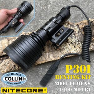 Nitecore - P30i Taschenlampe + Fernbedienung RSW2i + Magnetic Attack GM02MH - 2000 Lumen und 1000 Meter