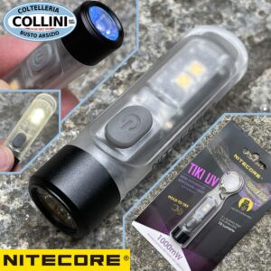 Nitecore - TIKI UV - USB wiederaufladbarer Schlüsselanhänger mit UV-Licht 1000 mW 365 nm - LED-Taschenlampe