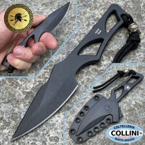 Spartan Blades - Enyo Schwarz AUS-8A - Field Grade - SBBL2BK - Messer