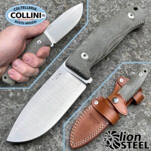 Lionsteel - M2M knife - M390 steel - Micarta Green - coltello
