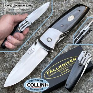 Fallkniven - PXLbl Klappmesser - Elmax - Schwarz Micarta - Messer