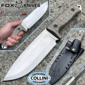 Fox - Bushman Knife - V-TOKU2 SanMai Stahl - Special Edition - CO-609OD - Messer