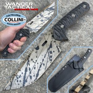 Wander Tactical - Haast Eagle 2.0 - Black Blood & Schwarzes Micarta - Custom Messer