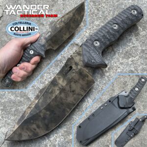 Wander Tactical - Haast Eagle 2.0 - Marble & Schwarz Micarta - Custom Messer