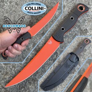 Benchmade - Meatcrafter - Orange Klinge und Carbon Fiber - 15500OR-2 - Messer