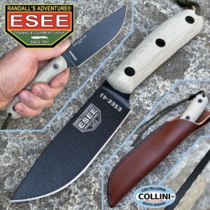 ESEE Knives - Modell 4HM Modified Handle - Lederscheide - Messer