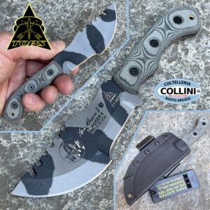 Tops - Mini Tom Brown Tracker-Messer Nr. 4 - Camo 1095 - TBT-040-CAMO - Messer