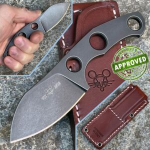 GiantMouse - GMF1-F von Vox & Anso - M390 PVD Stonewashed - PRIVATE COLLECTION - Messer