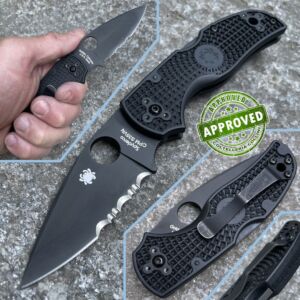 Spyderco - Native 5 Lightweight Black TiNi - C41PSBBK5 - PRIVATE COLLECTION - Messer